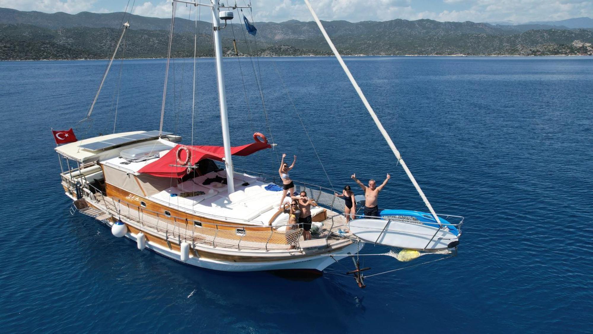 Blue Cruise Hotell Kaş Eksteriør bilde