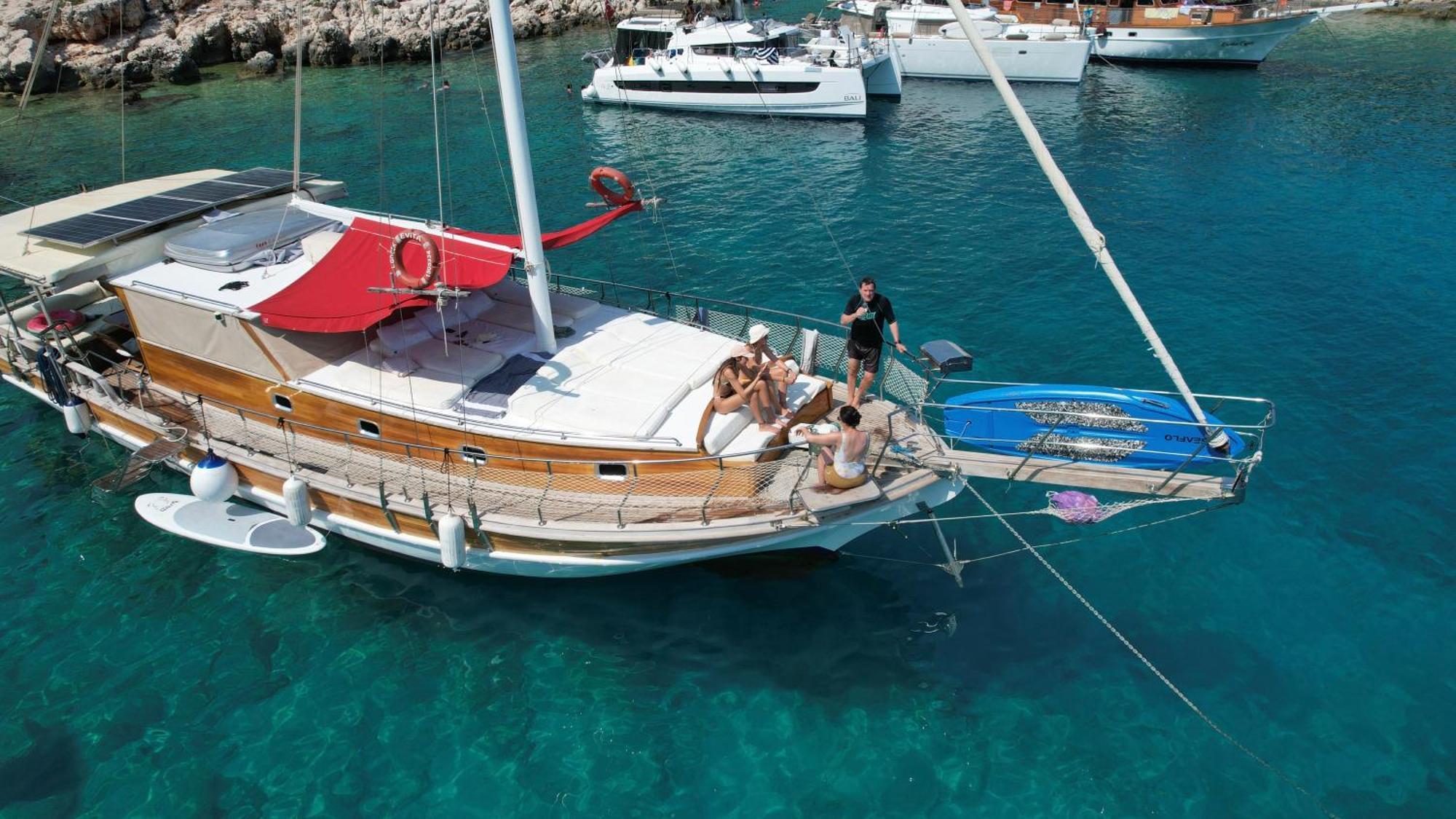 Blue Cruise Hotell Kaş Eksteriør bilde