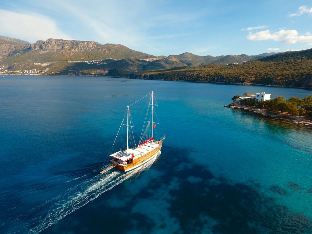 Blue Cruise Hotell Kaş Eksteriør bilde